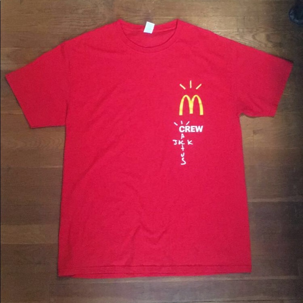 Travis Scott McDonald’s Graphic Tee